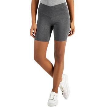 Jenni | On Repeat Crossband Bike Shorts, Created for Macy's,商家Macy's,价格¥67