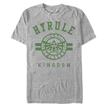 Nintendo | Nintendo Men's Legend of Zelda Hyrule Kingdom Short Sleeve T-Shirt商品图片,独家减免邮费