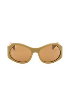 商品Salvatore Ferragamo | Salvatore Ferragamo Eyewear Oval-Frame Sunglasses,商家Cettire,价格¥1767图片