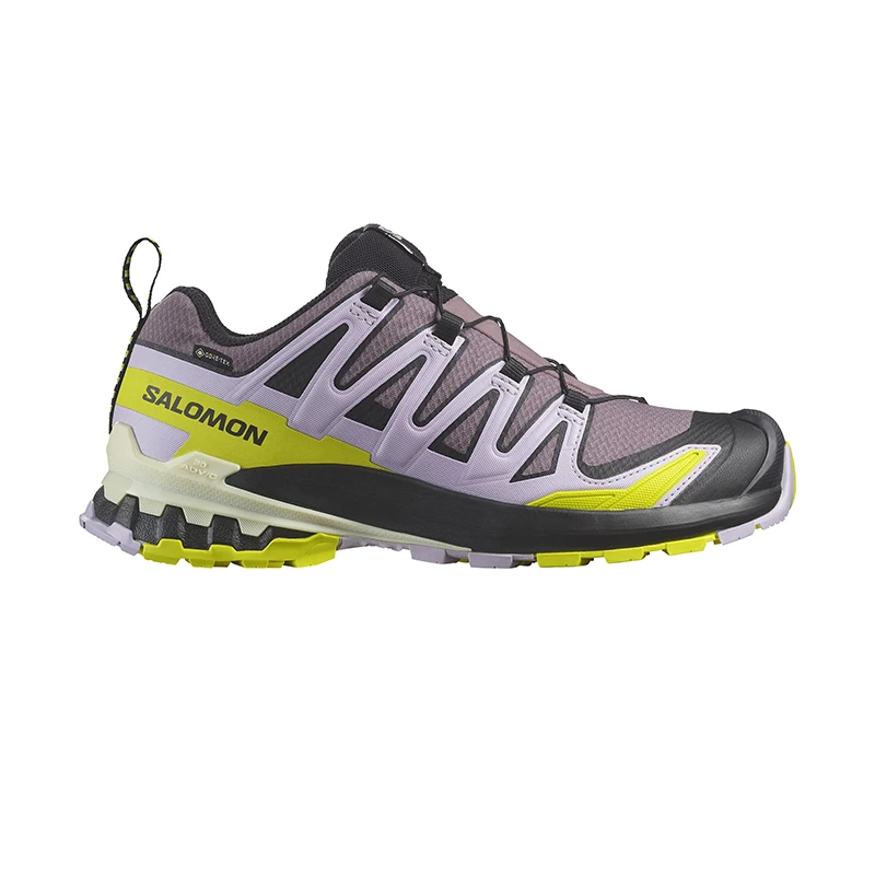 Salomon | SALOMON 24新款 XP3VGT系列女士紫黄色黑色纺织耐用越野跑鞋,商家VPF,价格¥1290