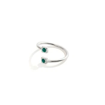 Alex and Ani | Crystal Infusion Heart Ring,商家Macy's,价格¥362