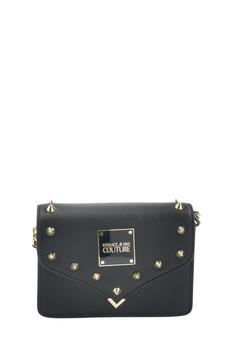 Versace | Jeans Women's Black Polyester Shoulder Bag商品图片,额外9折, 额外九折