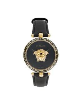 Versace | 39MM Stainless Steel & Leather Strap Watch商品图片,5折