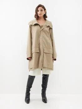 Lemaire | Gabardine cotton patch pockets raincoat 6.0折, 满$260享8折, 满折