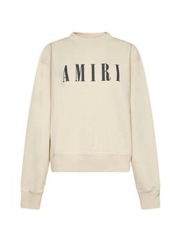 amiri衬衫真假, AMIRI | Amiri Core Logo-Print Crewneck Sweatshirt商品图片 5.3折起
