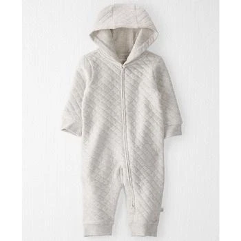 Carter's | Baby Boys or Baby Girls Organic Quilted Double-Knit Hooded Jumpsuit 额外7折, 额外七折