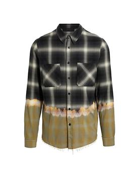 amiri衬衫真假, AMIRI | Army Stencil M-65 Button-Up Shirt商品图片 