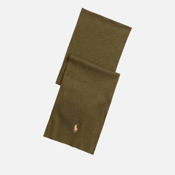 商品Ralph Lauren | Polo Ralph Lauren Men's Pima Cotton Scarf - Army Olive Heather,商家The Hut,价格¥580图片
