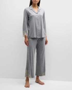 Natori | Luxe Shangri La Pajama Set,商家Neiman Marcus,价格¥1403
