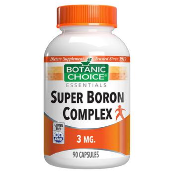 Botanic Choice | Boron Complex 3 mg Capsules商品图片,独家减免邮费