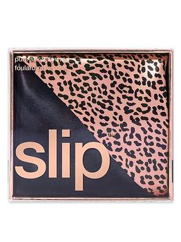 Slip | Slip Pure Silk Hair Wrap - Wild Leopard商品图片,