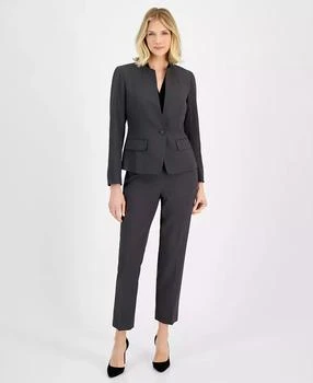 Le Suit | Single-Button Blazer and Slim-Fit Pantsuit, Regular and Petite Sizes,商家Macy's,价格¥720