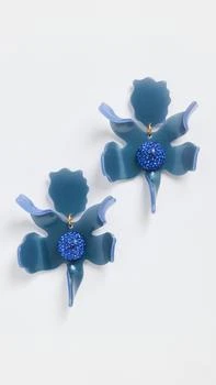 Lele Sadoughi | Crystal Lily Earrings,商家Shopbop,价格¥1029