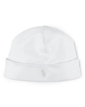 Ralph Lauren | 婴儿Infant Unisex Layette Reversible Beanie - Sizes 3-9 Months 