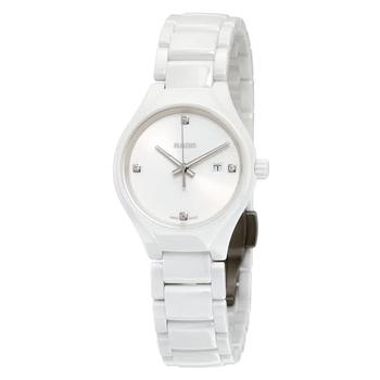 美国雷达女表, Rado | True High-tech White Ceramic Diamond Ladies Watch R27061712商品图片 6.6折