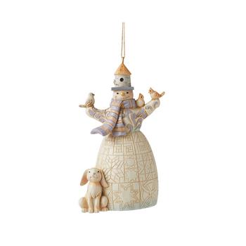 商品Jim Shore | Woodland Snowman Ornament,商家Macy's,价格¥218图片