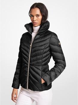 Quilted Nylon Packable Puffer Jacket product img