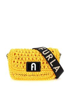 推荐Furla raffia 1927 soft mini bag商品