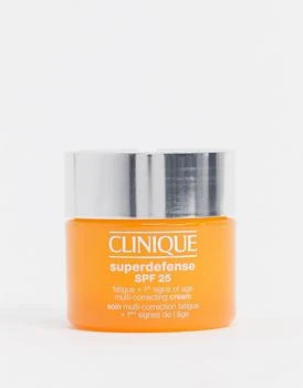 推荐Clinique Superdefense Moisturizer SPF25 Skin Type 1/2 50ml商品