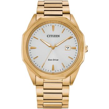 更多西铁城光动能, Citizen | Eco-Drive Men's Corso Gold-Tone Stainless Steel Bracelet Watch 41mm商品图片 9折