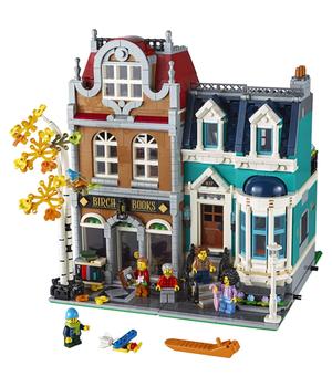LEGO | LEGO Creator Expert Bookshop 10270 Modular Building Kit, Big Set and Collectors Toy for Adults, New 2020 (2,504 Pieces)商品图片,8.9折, 独家减免邮费