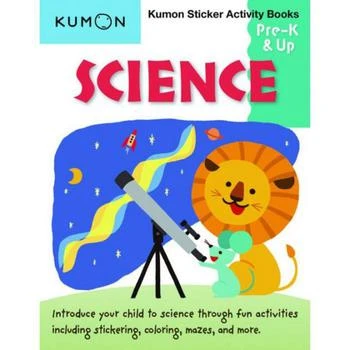 Barnes & Noble | Sticker Activity Books- Science PreK Up by Kumon Publishing,商家Macy's,价格¥66