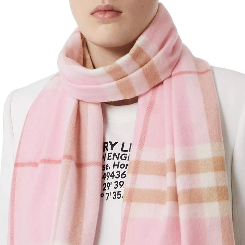 推荐BURBERRY 粉色女士围巾 8022678商品