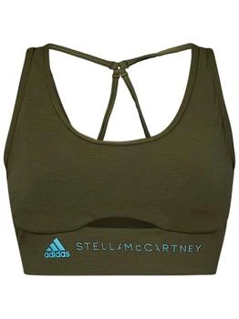 推荐Adidas By Stella McCartney Logo Printed Cropped Top商品