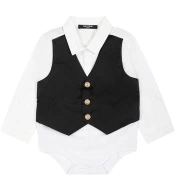 Balmain | White Shirt For Boy,商家Italist,价格¥1914