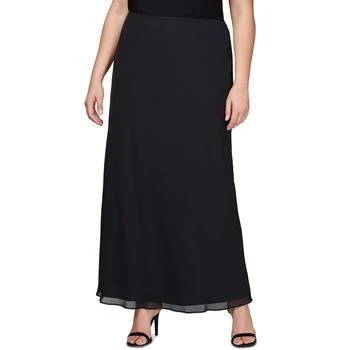 推荐Plus Size Evening Maxi Skirt商品