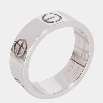 卡地亚戒指价格, [二手商品] Cartier | Cartier Love Ring in 18k White Gold商品图片 8.9折