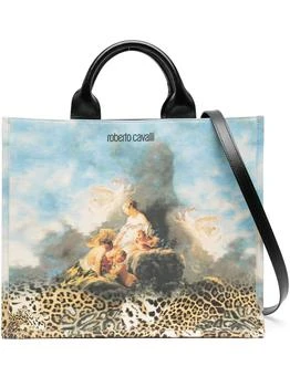 推荐Large Shopper Bag With Wild Leda Print商品