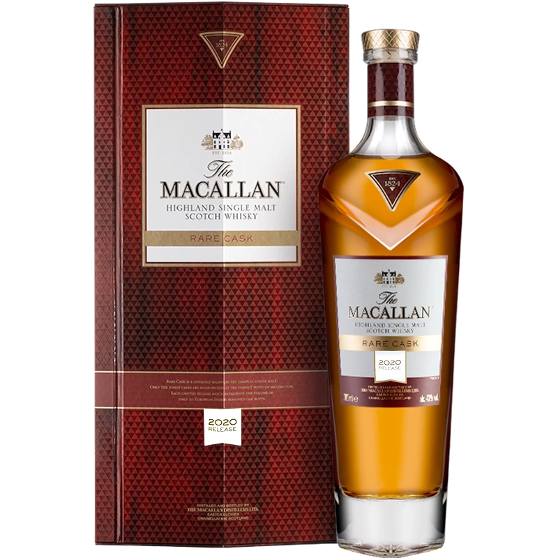 推荐麦卡伦皓钻1824大师系列700ml 苏格兰单一麦芽威士忌洋酒正品保证商品
