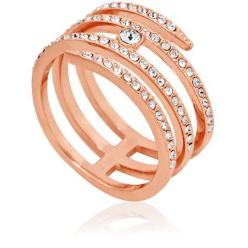 商品Creativity Coiled Rose Gold-Plated Ring - Size 6图片