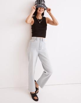 Madewell | The Petite Perfect Vintage Straight Jean in Mosedale Wash商品图片,8.4折