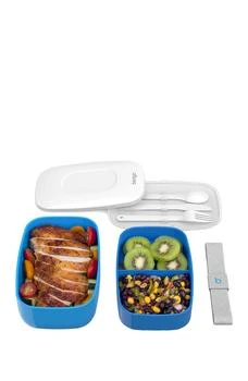 BENTGO | 2-Pack of Classic All-in-One Stackable Lunch Box Solution - Blue,商家Nordstrom Rack,价格¥188