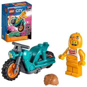 商品LEGO | LEGO City Chicken Stunt Bike 60310 Building Kit; Fun Cool Toy for Kids (10 Pieces),商家Zappos,价格¥58图片