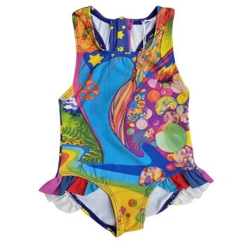 Stella McCartney | Stella McCartney Kids Graphic-Printed One Piece Swimwear,商家Cettire,价格¥357