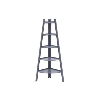 Danya B | Decorative 5-Tier A-Frame Corner Ladder Display Bookcase,商家Macy's,价格¥2372