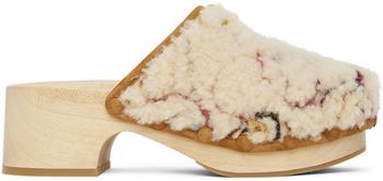 chloé鞋评价, Chloé | White Joy Clogs商品图片 