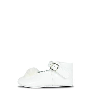 商品Babyshoes | Luzia White Patent Shoes,商家Designer Childrenswear,价格¥301图片