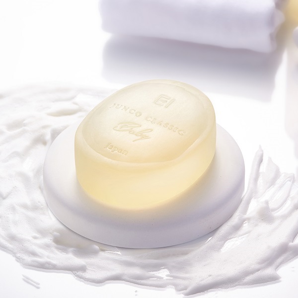 推荐EI洢嫒日本进口宝宝皂天然皂孕妇洗脸洁面透明无刺激手工香皂 商品