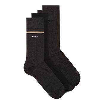 Hugo Boss | BOSS 4 Pack Socks - Charcoal商品图片,