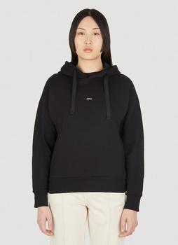 A.P.C. | Christina Hooded Sweatshirt in Black商品图片,4折