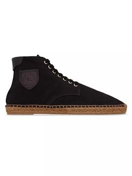 Yves Saint Laurent | Nettuno High-Top Espadrilles in Canvas,商家Saks Fifth Avenue,价格¥5876