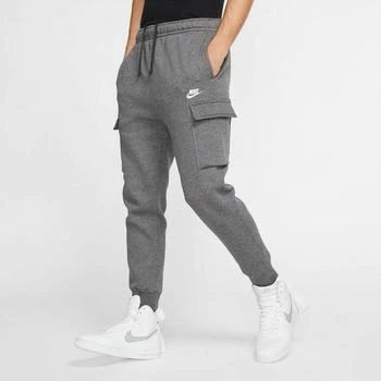 NIKE | Men's Nike Sportswear Club Fleece Cargo Jogger Pants 满$100减$10, 满减