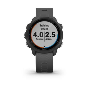 Garmin | Unisex Forerunner 245 Black Silicone Strap Smart Watch 30.4mm商品图片,