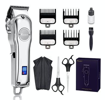 推荐Professional LED Displayed Cordless Hair Trimmer Set With Grooming Kit商品