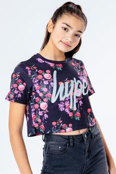 推荐HYPE DITSY FLORAL GIRLS CROP T-SHIRT商品