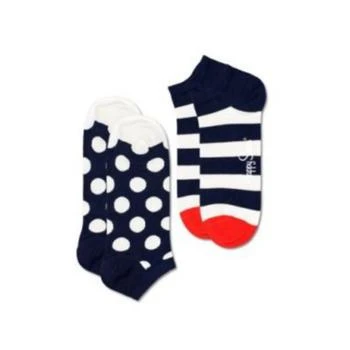 推荐2-Pack Big Dot Stripe Low Socks商品